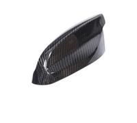 TROGPYXG Compatible With Land Rover Defender 90 110 2020-2024 ABS Carbon Fiber Car Roof Shark Fin Antenna Cover Trim Sticker Car Accessories(Real Carbon fiber)