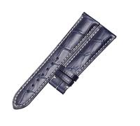 TROGPYXG Compatible With LONGINES MASTER COLLECTION L2.628/L2.673 COWHIDE LEATHER WATCH STRAP(GREEN BLUE,20mm)