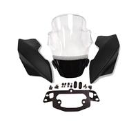 TROGPYXG Monster 821 Front Head Cowling Fairing Windshield Windscreen Deflectors Accessories Compatible With DUCATI MONSTER 797 821 1200S 2018-2023(Khaki)