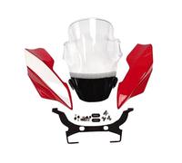 TROGPYXG Monster 821 Front Head Cowling Fairing Windshield Windscreen Deflectors Accessories Compatible With DUCATI MONSTER 797 821 1200S 2018-2023(Dark Grey)