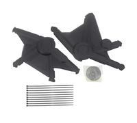 TROGPYXG Motorcycle Full Frame Guard Protector Cover Right & Left Compatible With BMW R1200GS LC ADV R 1200 GS 1200GS Adventure 2013-2019(Black)