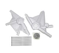 TROGPYXG Motorcycle Full Frame Guard Protector Cover Right & Left Compatible With BMW R1200GS LC ADV R 1200 GS 1200GS Adventure 2013-2019(Silver)