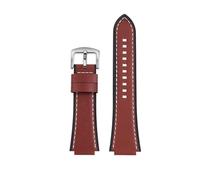 TROGPYXG Retro Leather Strap Compatible With Casio DW-H5600 A168 AE1300 Vintage Watch Band Men Convex Mouth Cowhide Bracelet 18MM(Smokey Mauve)
