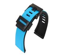 TROGPYXG Rubber Strap Compatible With Casio Octagonal GA 2000 GA-2000-1A2 PRG-650 Watchband Waterproof Bracelet Silicone Sport Wristband(Sky blue)