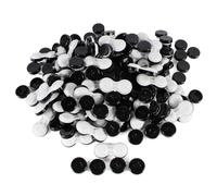 TroHollis Contact Lens Cases,Contact Lenses Case Box 100PCS Contact Lens Cases Holder Box Left/Right Eyes Container(Black)