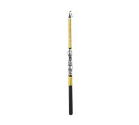 Trohollis Fishing Rod,Fishing Pole Sea Pole Fishing Rod 1.5m,1.8m 2.1m 2.4m 2.7m 3.0m Telescopic Fishing Rod for Rods(Gold,2.4m)