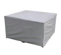 TroHollis Garden Furniture Cover,Outdoor Furniture Covers Outdoor Furniture Covers Patio CoversWaterproof Rain Snow Dust Wind-Proof Anti-UV Oxford Fabric Garden Lawn(Silver,205x90x76cm)