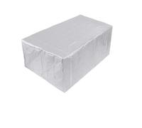TroHollis Garden Furniture Cover,Outdoor Furniture Covers Outdoor Furniture Covers Waterproof Rain Snow Dust Wind-Proof Anti-UV Oxford Fabric Garden Lawn Patio 190T(Silver,269x180x89cm)