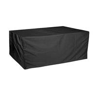 TroHollis Garden Furniture Cover,Outdoor Furniture Covers Patio Furniture Cover, Outdoor Covers Waterproof, Table For Garden,Tear-Resistant Durable Dustproof(Black,180X120X74cm)