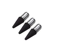 Troika 99Z131 Refill Set for Construction Endless Pencil, Hardness HB, Graphite Powder and Metal, Colour: Anthracite, Set of 3, Size: 15 x 5 x 5 mm