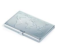 Troika Business Card Case, 9 cm, Silver CDC75/CH