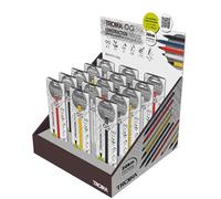 TROIKA Counter Display 15 x Construction Endless Multi Pen