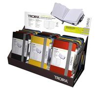 TROIKA Counter Display 15 x Lilipad + Liliput Notepads