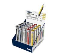 TROIKA Counter Display 20 x Construction Multitasking Pen