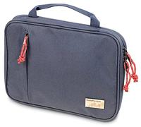 TROIKA Go Urban Tech BGO34/DB Cable Bag for Electronic Accessories Recycled Material Dark Blue Dimensions: 27.5 cm x 20.5 cm x 3 cm, darkblue, 27,5cm, Modern