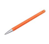 Troika Multitasking ballpoint pen with black D1 refill - CONSTRUCTION BASIC - centimetre/inch ruler, 1:20/1:50 scale - easy refill change - aluminium, metal - neon orange, silver-coloured Original