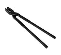 TROIOIUM Upgraded Blacksmith Tongs Wolf Jaw Blacksmithing Tongs For Beginner & Seasoned blacksmiths & Craftsmen 15 16 17 in 380 400 430mm(15 inch (380mm))