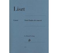 Trois Études de concert Performing score piano (difficult) revised edition, repl