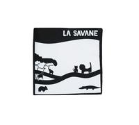 Trois Kilos Sept Black and White Fabric Baby Activity Book