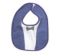 Trois Kilos Sept - Set of 7 Waterproof Baby Bibs for Babies - Choice of Design - Blue