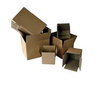 Trojan 127 x 127 x 127mm (5 x 5 x 5") Single Wall Heavy Duty Postal Mailing Boxes (Pack of 5)