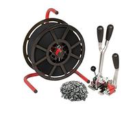 Trojan Combi Tool 12mm Strapping Kit 2 (Contains Strapping Reel, Sealer/Tensioner Tool, 1000 Seals & Static Dispenser