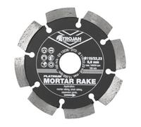 Trojan Construction Products Trojan Platinum Mortar Rake Blade 115mm/4.5" X 22.23