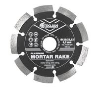 Trojan Construction Products Trojan Platinum Mortar Rake Blade 125mm/5" X 22.23