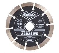 Trojan Construction Products Trojan Plus Abrasive Diamond Blade 125mm/5" X 22.23