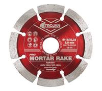 Trojan Construction Products Trojan Pro Mortar Rake Blade 115mm/4.5" X 22.23