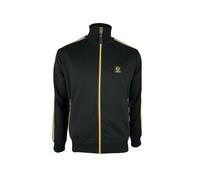 Trojan Contrast Zip Track top TC/1043 Black 3XL