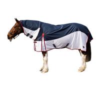 Trojan Gallop Combo Neck Horse Turnout Rug Navy (5 9")