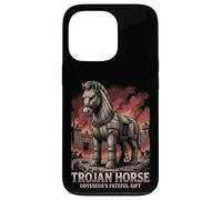 Trojan Horse Greek Mythology Ancient Odysseus War Case for iPhone 13 Pro