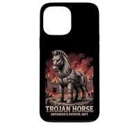Trojan Horse Greek Mythology Ancient Odysseus War Case for iPhone 13 Pro Max