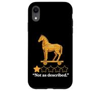 Trojan Horse Not As Described Funny History Case for iPhone XR
