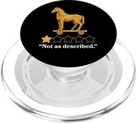 Trojan Horse Not As Described Funny History PopSockets PopGrip for MagSafe
