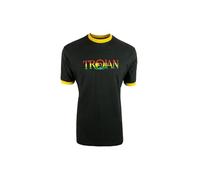 Trojan Logo Ringer Tee TC/1014