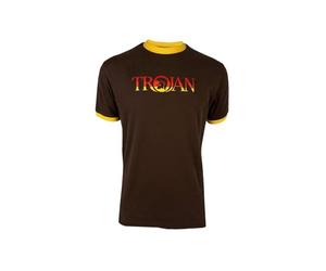 Trojan Logo Ringer Tee TC/1014