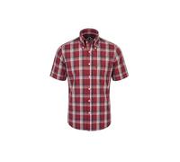 Trojan Men's Classic Check Button Down Short Sleeved Shirt -TC/1061