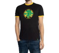 Trojan Flag Logo T Shirt Jamaica Black