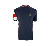 Trojan Men's Flag Print Pique Short-Sleeved T-Shirt - TR/9088