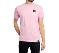 Trojan Men's Plain Badged T-Shirt, Pink