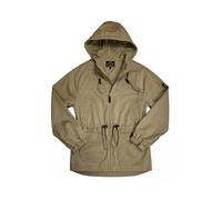 Trojan Men's Stone Twill Badged Parka Coat - TC/1053 - XL