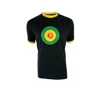Trojan Men's Target Ringer Regular Fit Pure Cotton T-Shirt - TR/9036