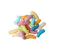 Trojan Packaging Ecoflo Biodegradable Packing Peanuts - Protective Postal Mailing Packaging Packing Void Loose Fill Filler Filling Supplies (Rainbow, 5 Cubic Feet)