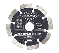 TROJAN Platinum Professional Contractor Mortar Raking Diamond Blade/Diamond Disc - 115mm 4.5"/6.0mm Width
