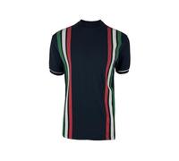 Trojan Printed Stripe tee TR/8939 3XL Navy