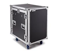 Trojan Pro 12U Heavy-Duty Pop-Up Mixer Rack Flight Case