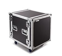 Trojan Pro 12U Heavy-Duty Wheeled Rack Flight Case