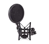 Trojan Pro Microphone Shock Mount with Pop Filter